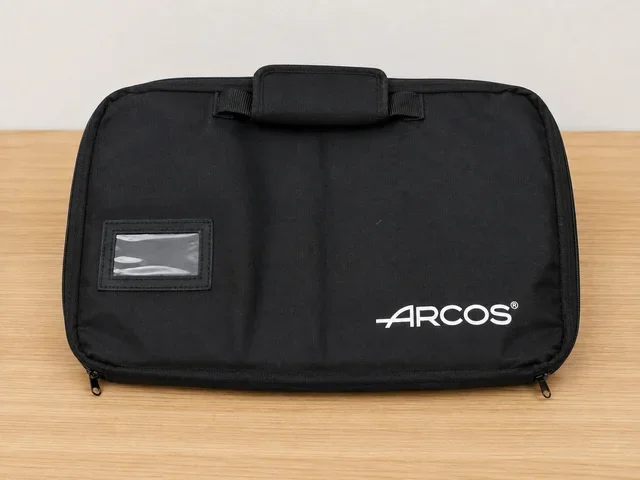 Bolsa Portacuchillos Arcos Negra de Nailon
