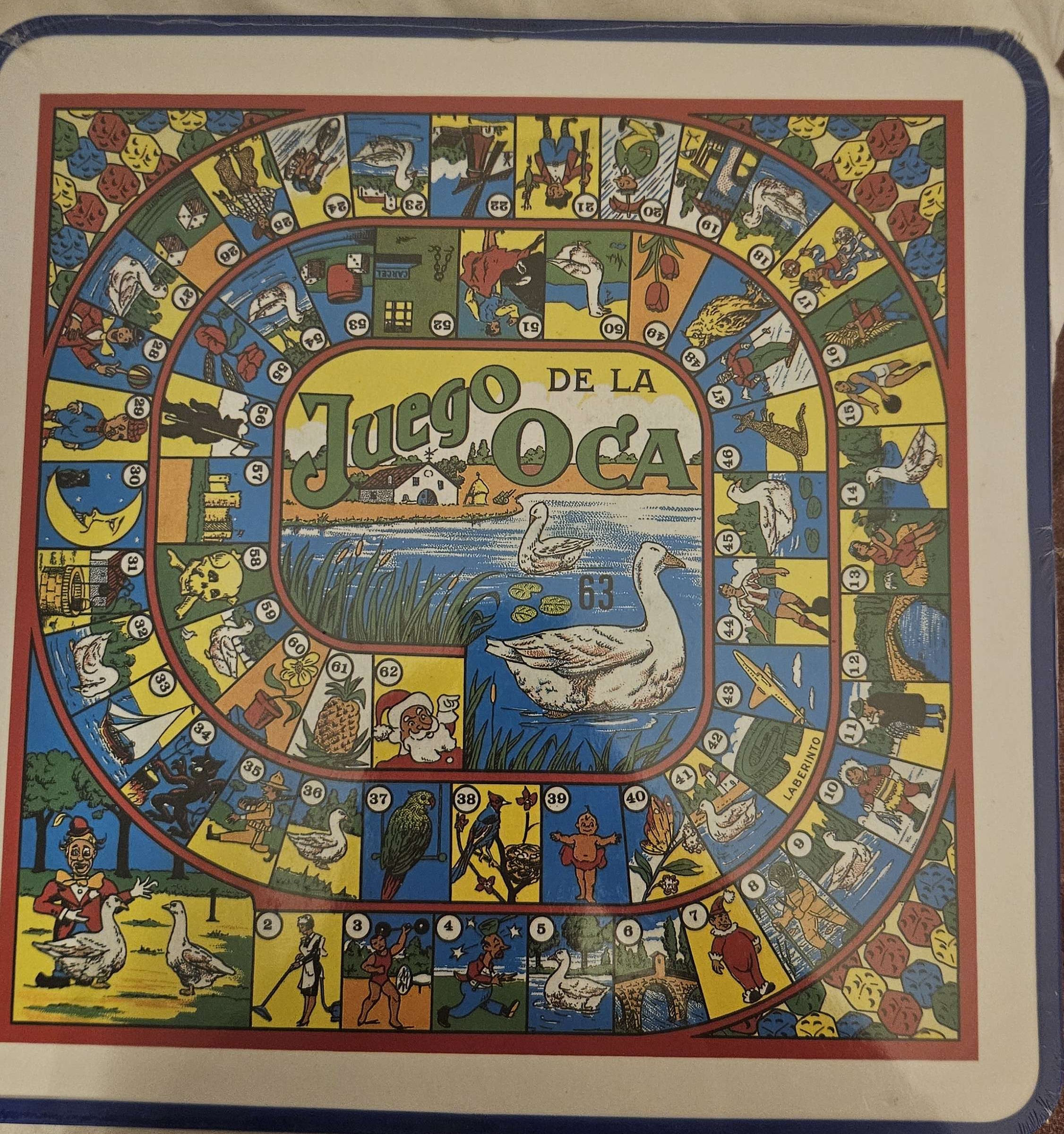 Tablero Parchís y Oca clásico 2 en 1