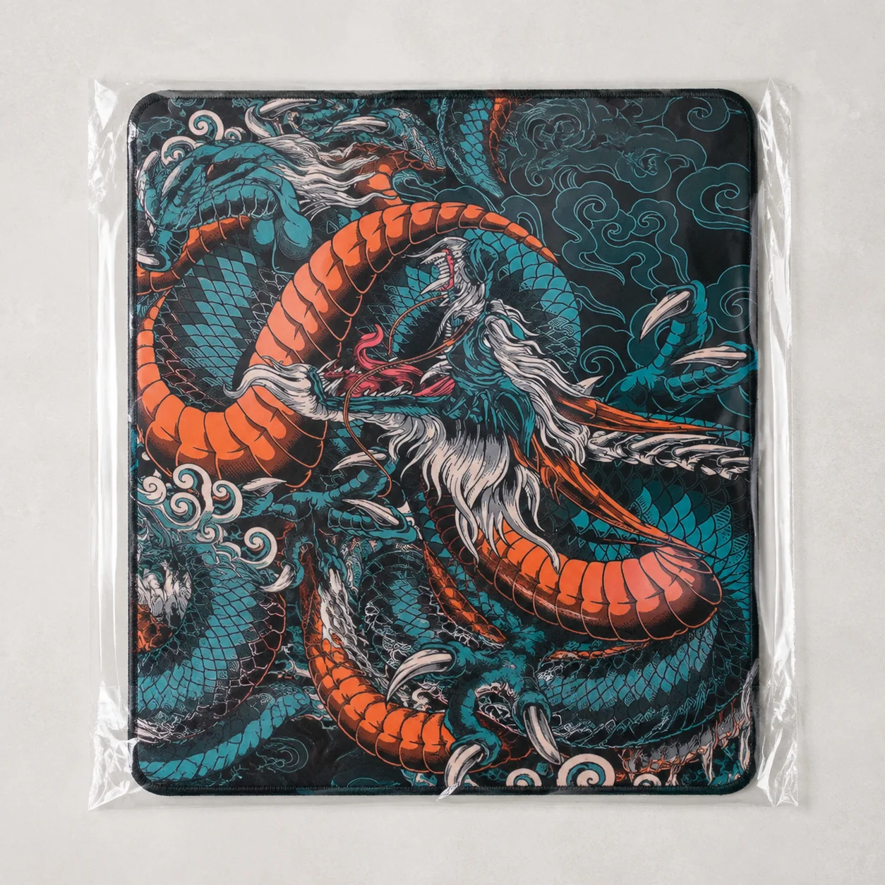 Alfombrilla Gaming con Dragón Japonés de Estilo Anime