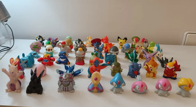 Lote de 53 figuras Pokémon Kids Bandai