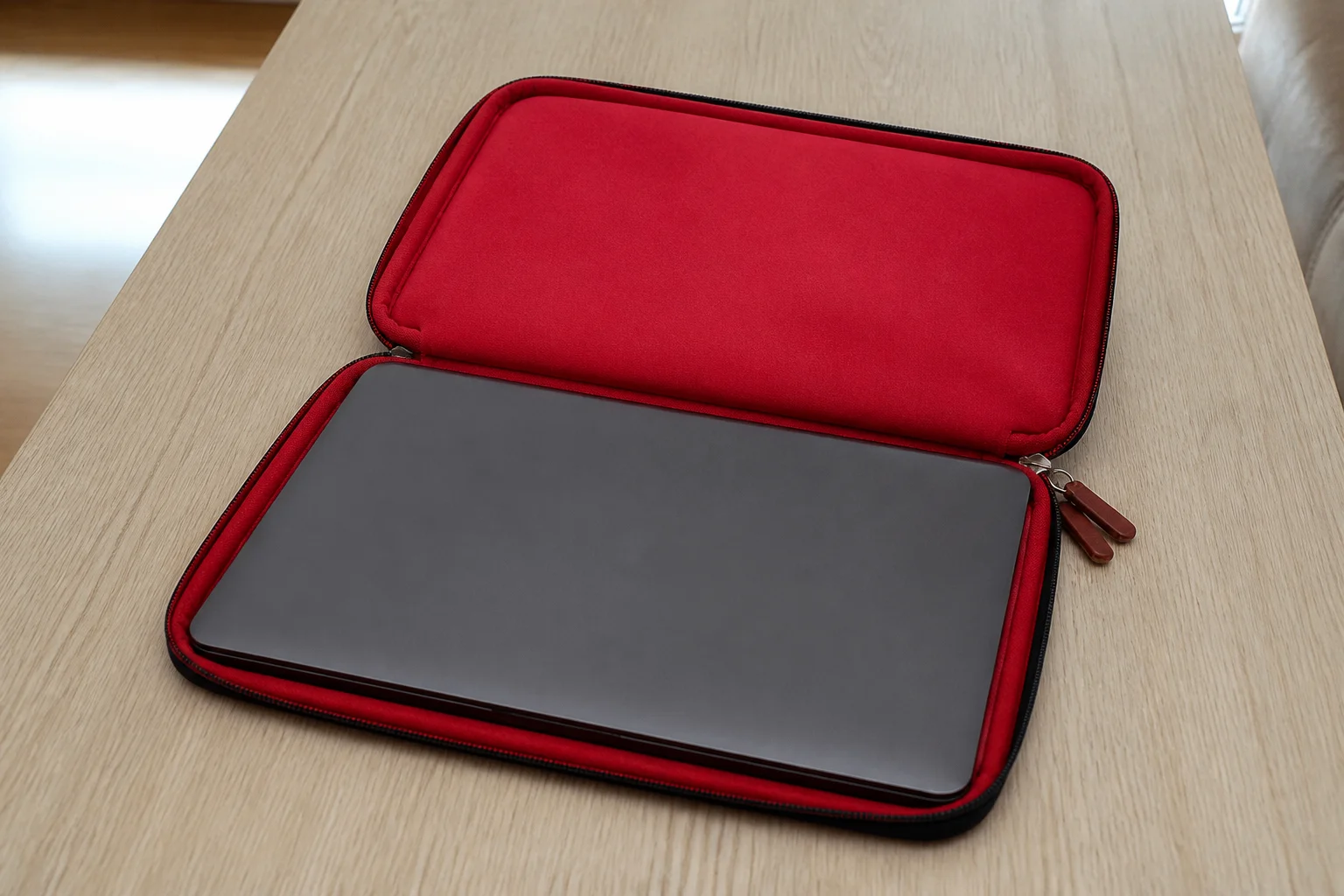 Funda acolchada Belkin para portátil con doble cremallera