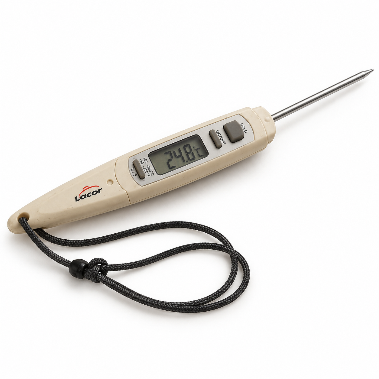 Termómetro Digital de Cocina Lacor con Funda Protectora