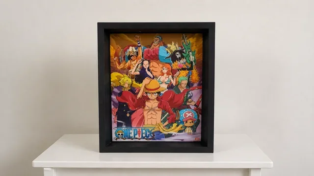 Cuadro 3D One Piece Victory at Sunset lenticular